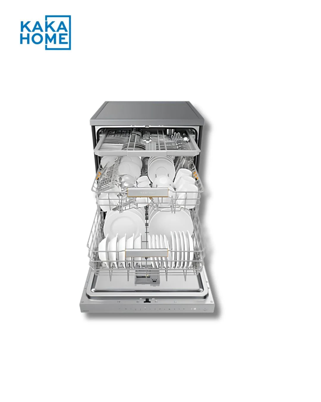 Samsung DW60DG790FSLGU dishwasher front view