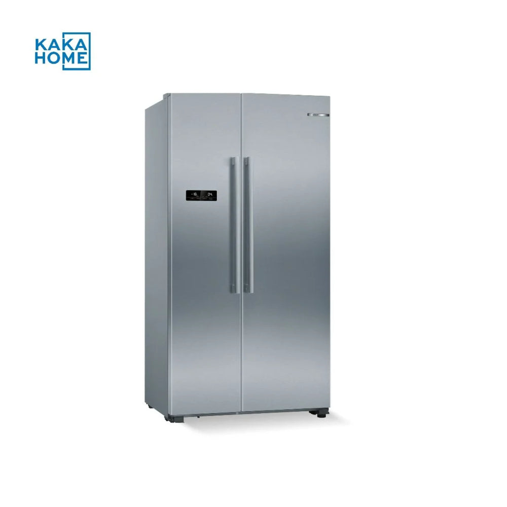 Bosch KAN93VL30M French door refrigerator front brushed steel