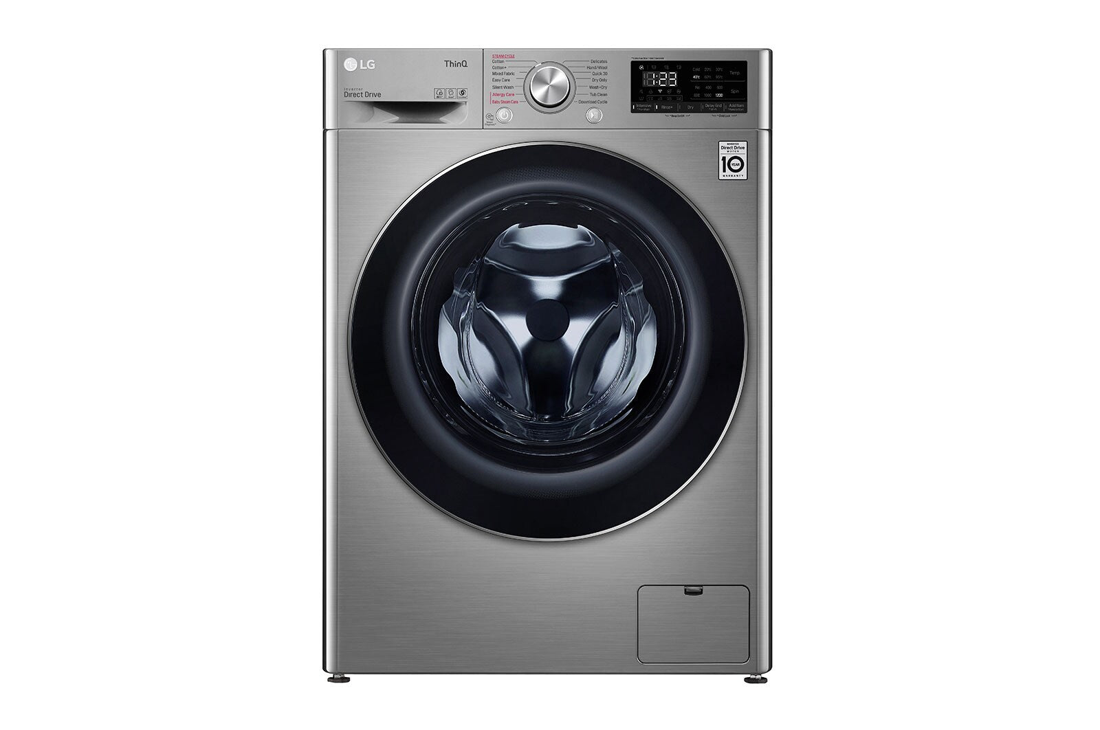 LG Front Load Washer & Dryer 8/5Kg Combo with AI DD™ | Steam™ | ThinQ™ | F2V5PGPT2