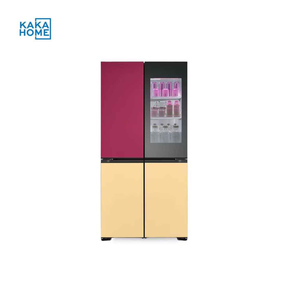 LG Gra34fdmkb Refrigerator Front View