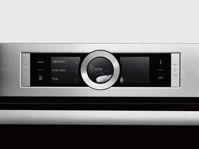 Bosch Series 8 Built-in Compact Oven 45 Liters with Microwave Function 60x45cm Stainless Steel CMG656BS1M