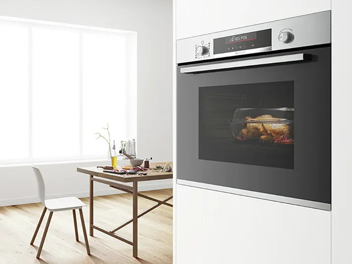 Bosch Series 6 Built-in oven with added steam function 60x60cm Stainless steel