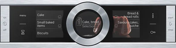 Bosch Series 8 Built-in Compact Oven 45 Liters with Microwave Function 60x45cm Stainless Steel CMG656BS1M