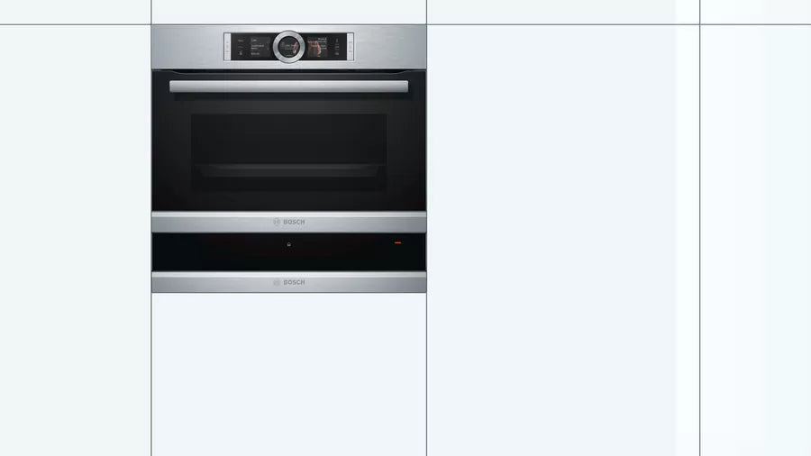 BOSCH BIC630NS1M Series 8 warming drawer 60 x 14 cm Stainless steel