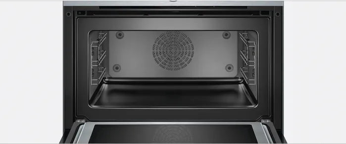 Bosch Series 8 Built-in Compact Oven 45 Liters with Microwave Function 60x45cm Stainless Steel CMG656BS1M