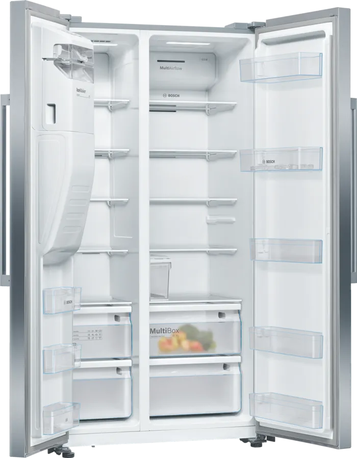 Bosch Series 4 610 liter Side-by-Side MultiBox Refrigerator KAI93VI30M