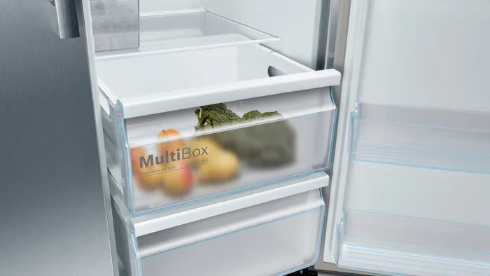 Bosch Series 4 610 liter Side-by-Side MultiBox Refrigerator KAI93VI30M