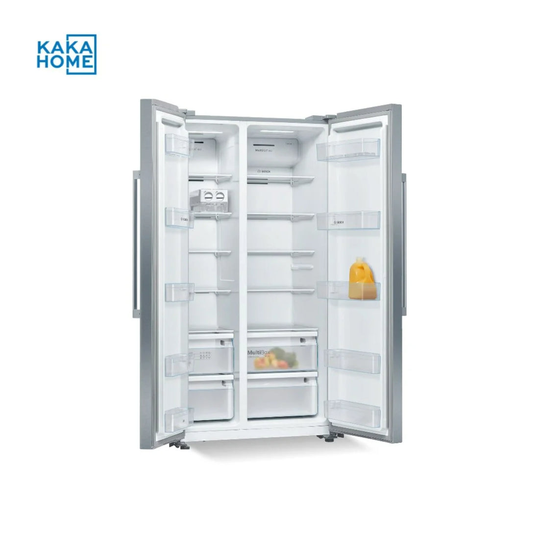 Bosch KAN93VL30M French door refrigerator front brushed steel