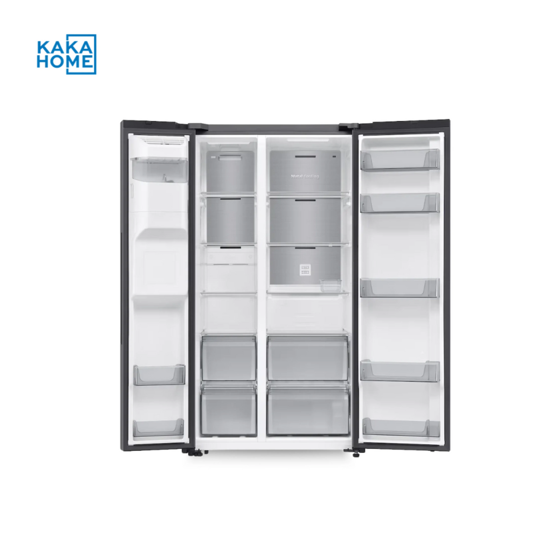 Samsung Rs70f64k1tae Refrigerator Front