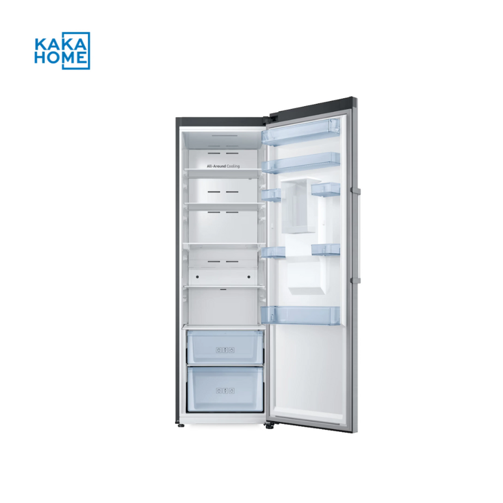 Samsung Rr39m73107f Sg With Door Open Showing Interior
