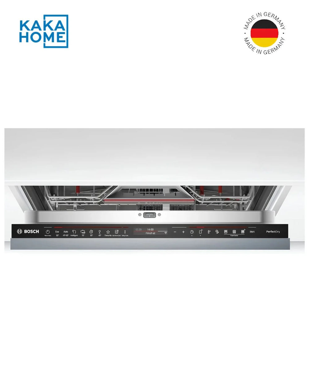 Upper control panel display buttons Bosch SMV8ZDX86M dishwasher