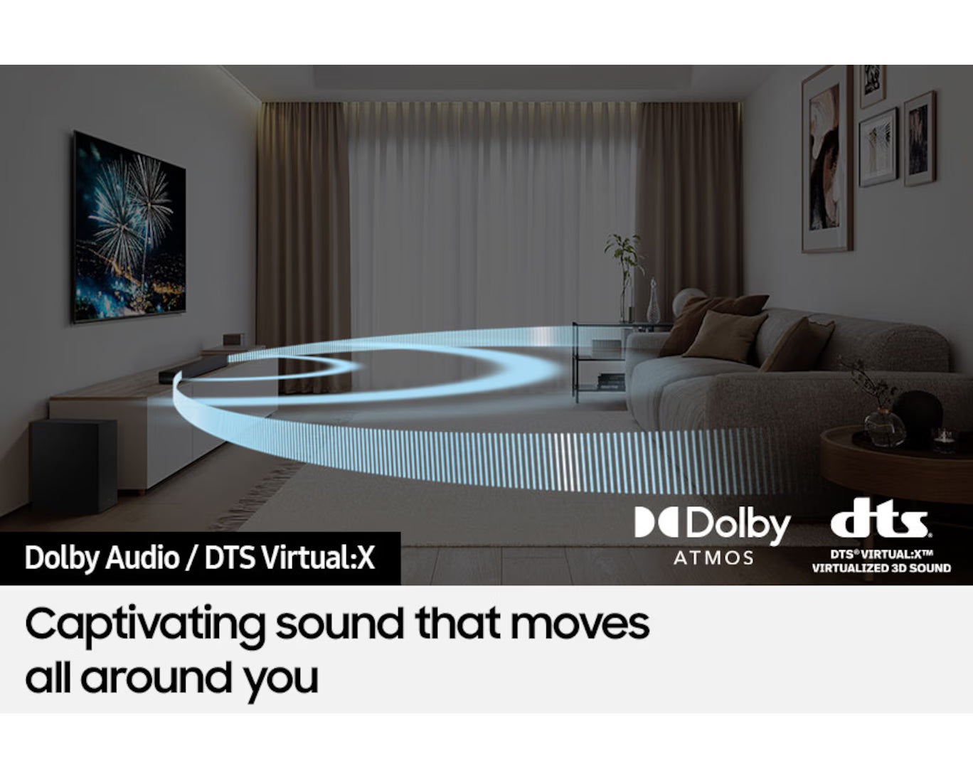 Samsung B-Series Soundbar with 3.1ch HW-B650D