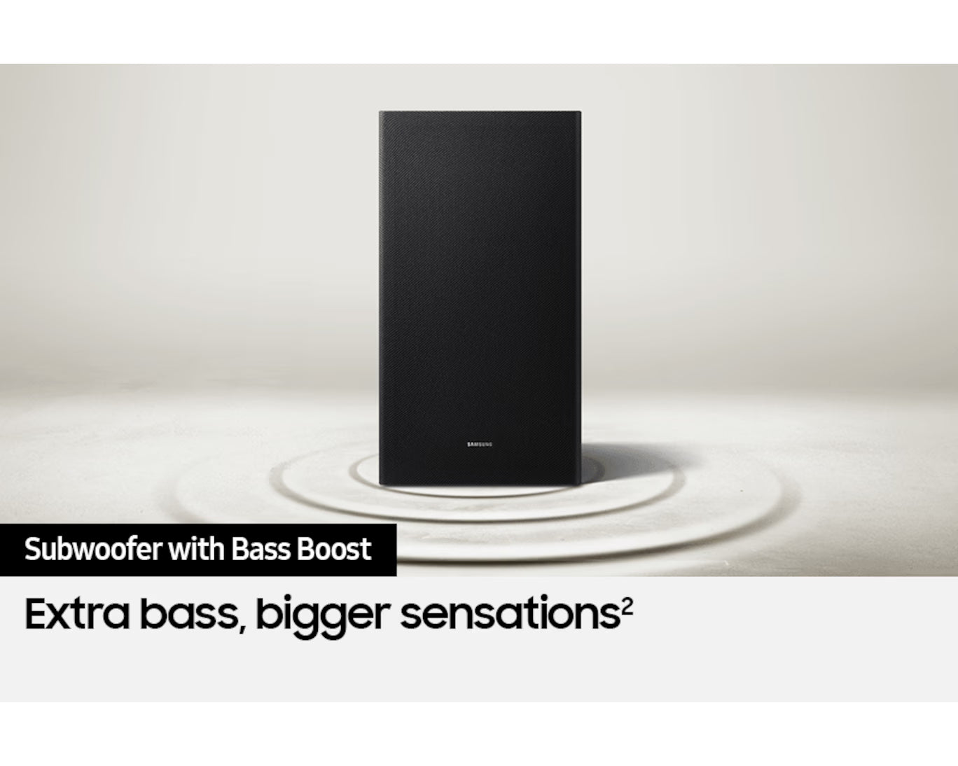 Samsung B-Series Soundbar with 3.1ch HW-B650D