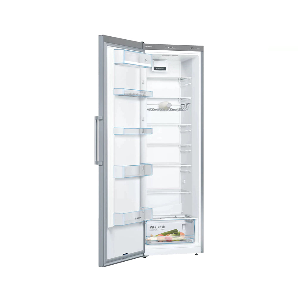 BOSCH Series 4, 348 Liters, Vertical Refrigerator, Silver KSV36VL3PG