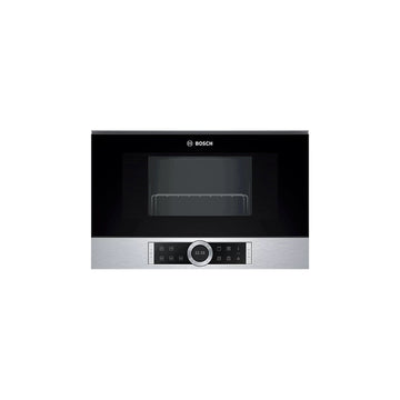 BOSCH Series 8 Built-In Microwave Oven – 21 Liters Silver BEL634GS1M