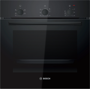 Bosch Series 2 Built-in oven, 71 L, 60 x 60 cm Black HBF011BA1M