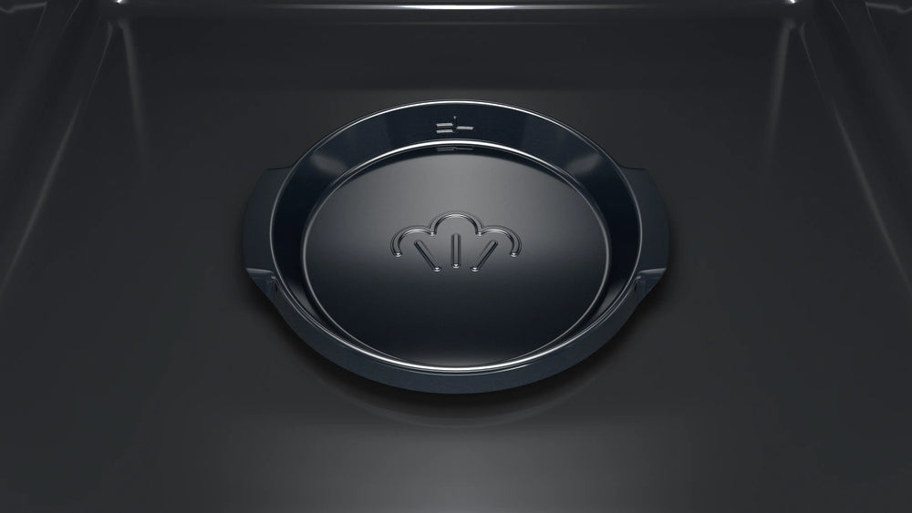 Bosch Series 4 76L Built-in Oven with Added Steam and 8 Modes, Black
