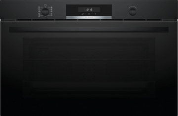 Bosch Series 6 Built-in oven, 112 L, 90 x 60 cm Black VBD578FB0