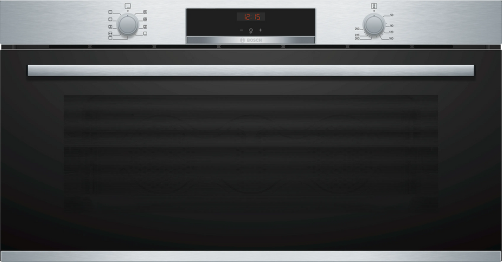 Bosch Series 4 85L Built-in Oven with 8 Heating Modes, Stainless Steel