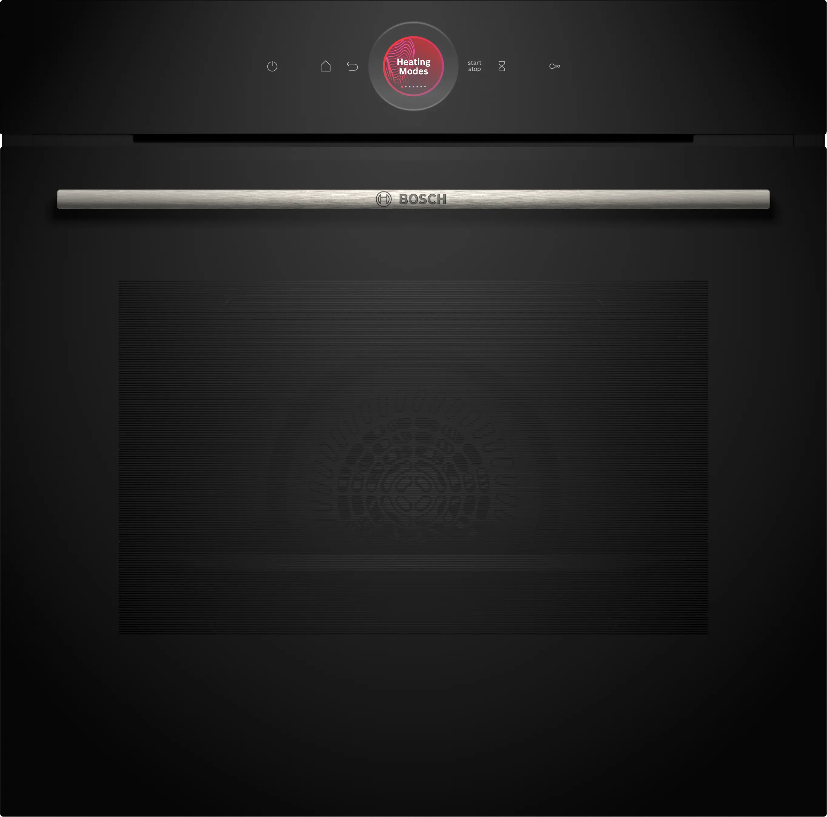 Bosch Series 8, Built-in Oven, 71 L, 60 x 60 cm, Black HBG7341B1M