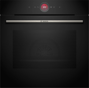 Bosch Series 8, Built-in Oven, 71 L, 60 x 60 cm, Black HBG7341B1M