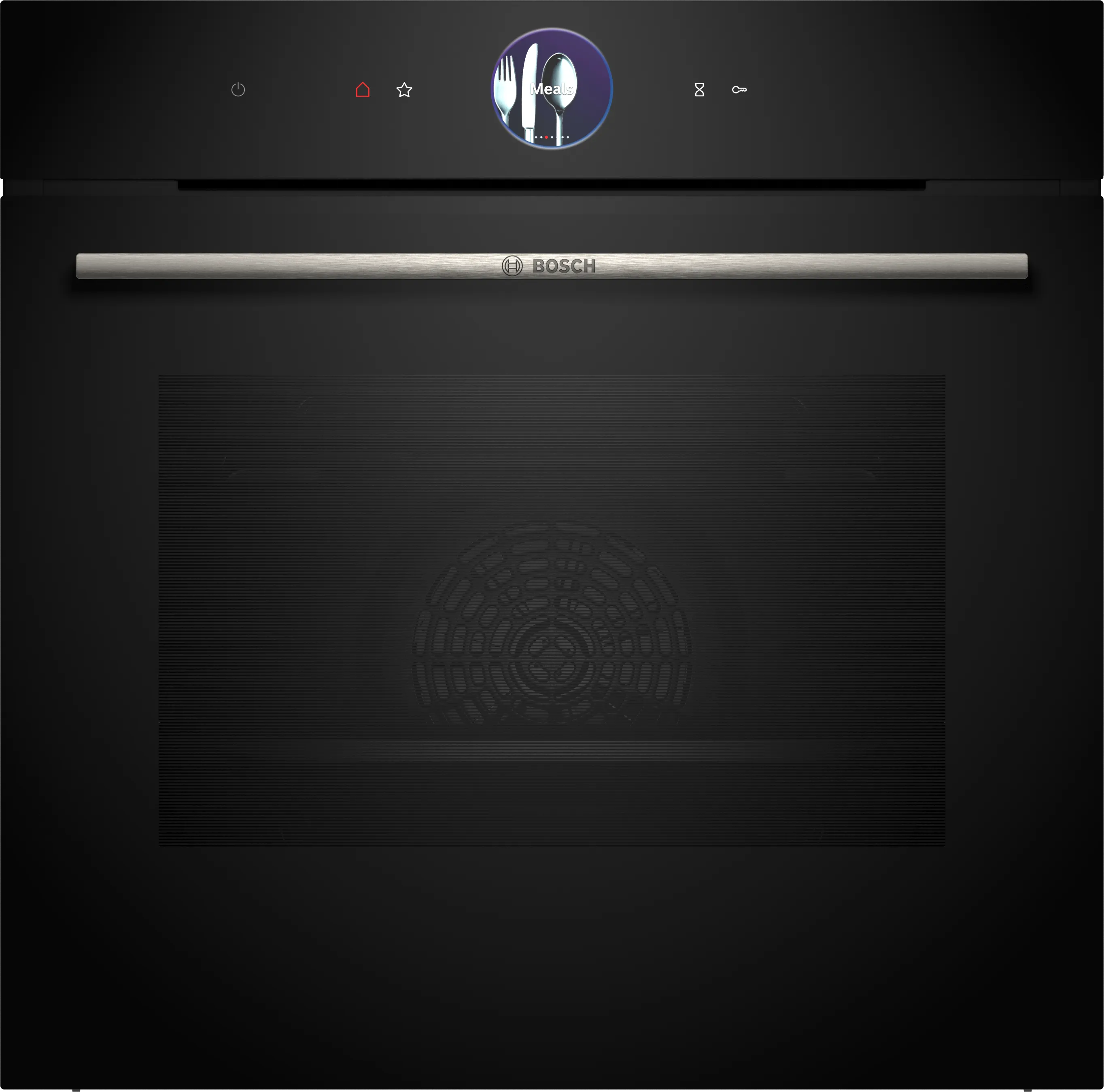 Bosch Series 8 Built-in oven with TFT Touch Display, 71 L, 60x60cm Black HBG756CB1M