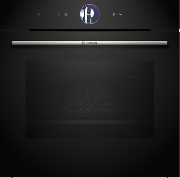 Bosch Series 8 Built-in oven with TFT Touch Display, 71 L, 60x60cm Black HBG756CB1M