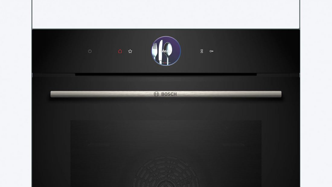 Bosch Series 8 Built-in oven with TFT Touch Display, 71 L, 60x60cm Black HBG756CB1M