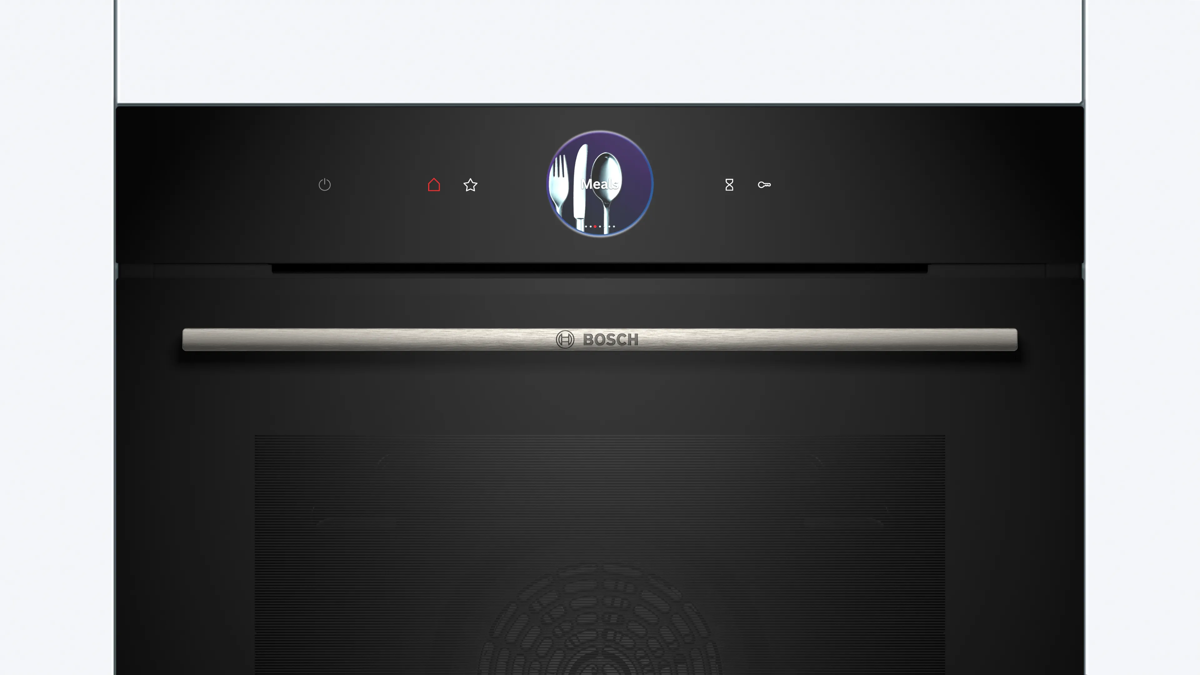 Bosch Series 8 Built-in oven with TFT Touch Display, 71 L, 60x60cm Black HBG756CB1M
