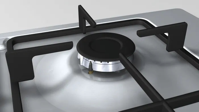 Bosch Series 2 60 cm 4-Burner Built-In Gas Hob Stainless Steel PBP6C5B60M
