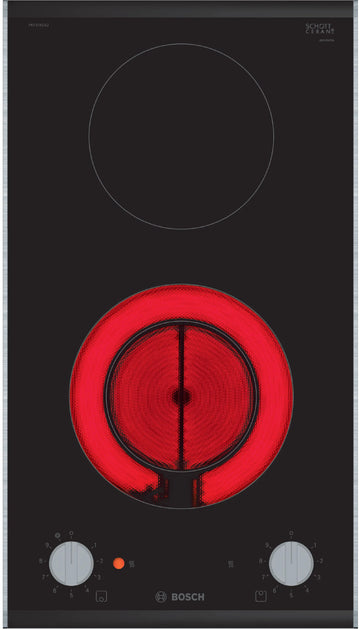 Bosch Series 2 Built in Domino Electric Hob 30cm Black PKF375CA2E