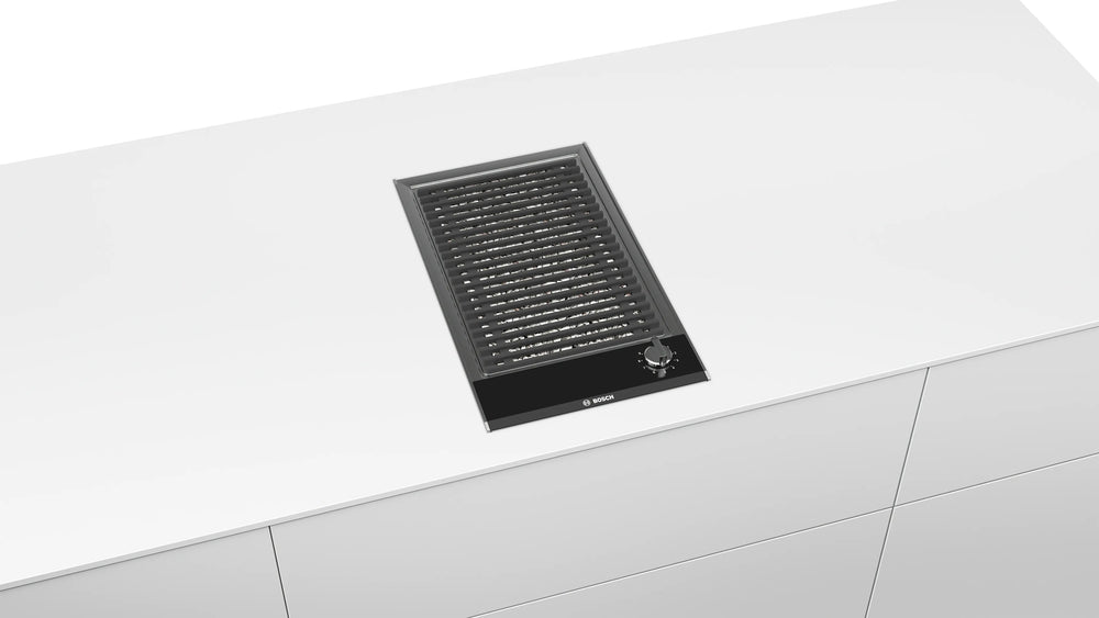 Bosch 30 cm Built-in Domino Electric Grill with Lava Grill Function