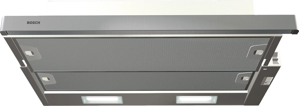 Bosch Series 2 90cm Telescopic Hood with 3 Speeds, Silver Metallic