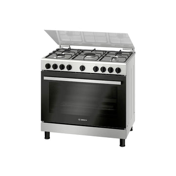 BOSCH Series 2 Gas range cooker Stainless steel HGV1E0U50M