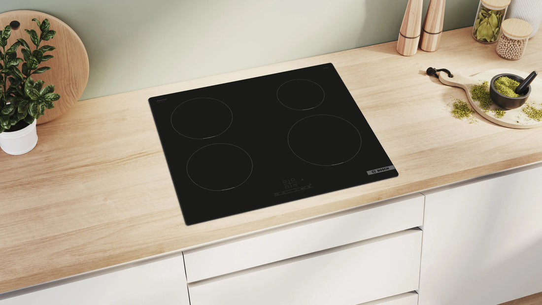 Bosch Series 4 Induction Hob 60cm with Power Boost Ceramic Black PUE611BB5E
