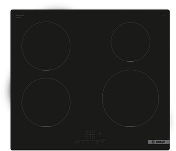 Bosch Series 4 Induction Hob 60cm with Power Boost Ceramic Black PUE611BB5E
