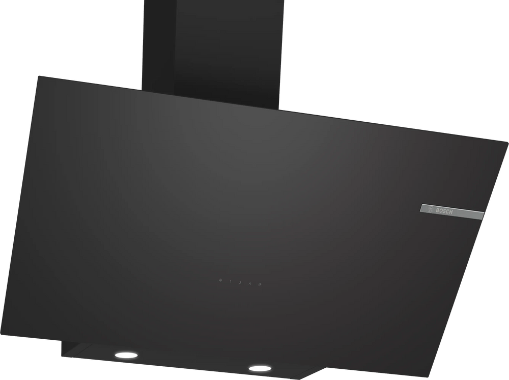 Bosch Series 4 90cm Inclined Chimney Hood with LED Lighting, Black