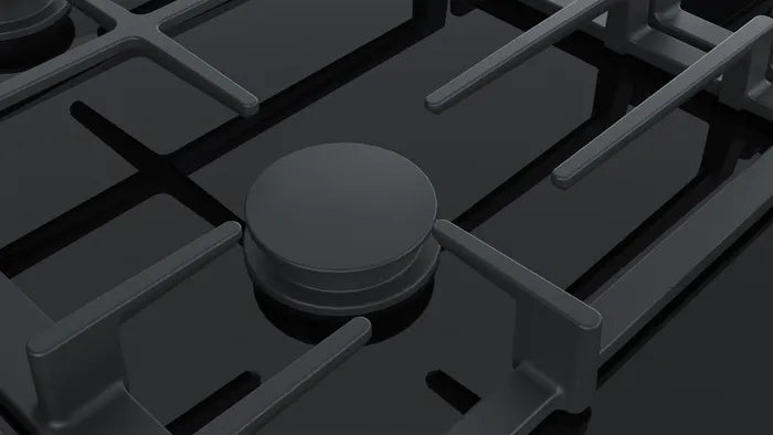 Bosch Series 8,5 Burner Built-In Gas Hob Black Ceramic Glass 90cm PRS9A6D70M