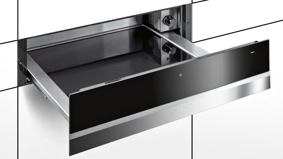 Bosch Series 8 Built-In Warming Drawer – 20L Stainless Steel BIC630NS1M