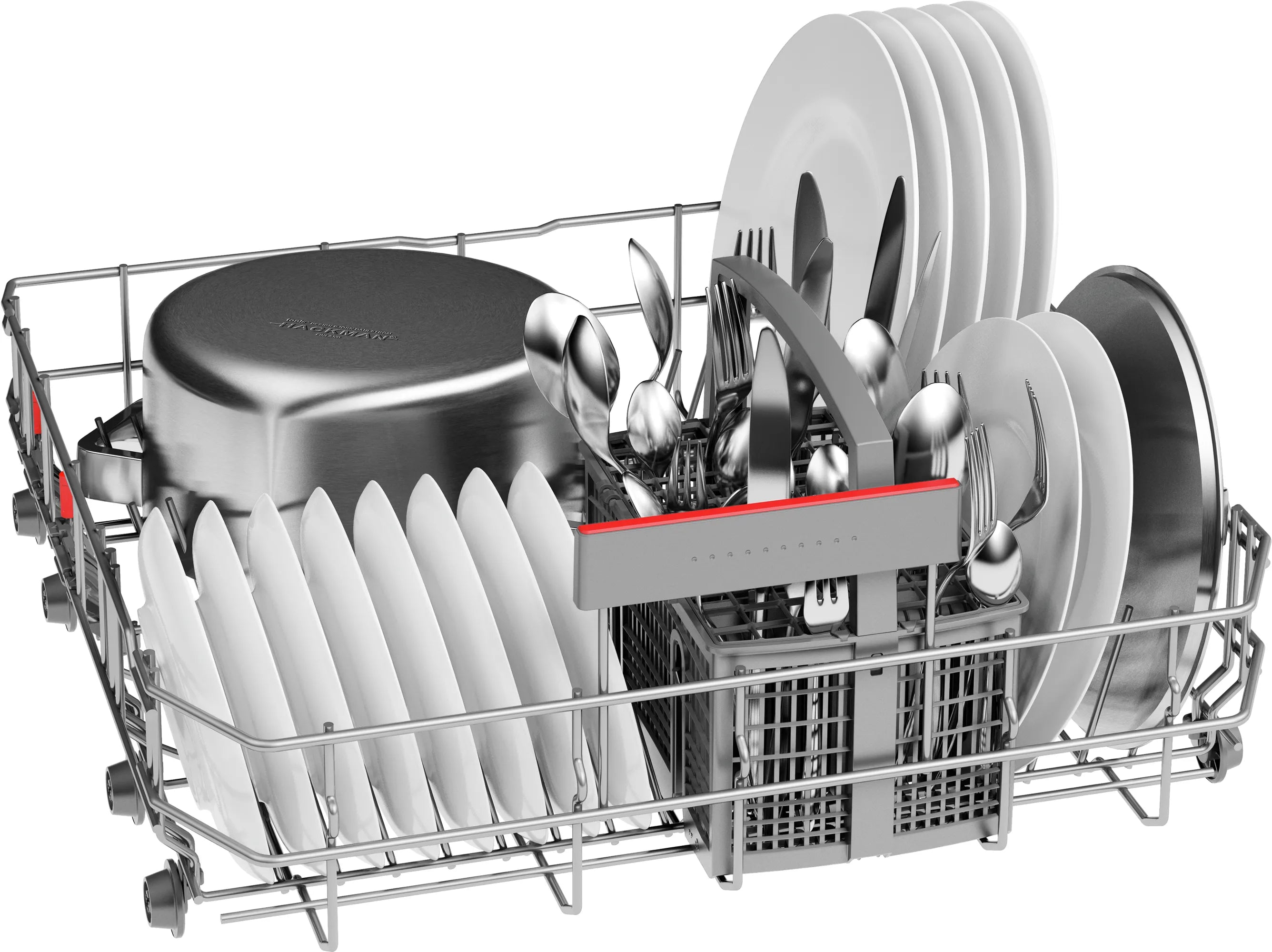 Bosch Series 6 Freestanding Dishwasher Eco Silence Drive SMS67NW10M