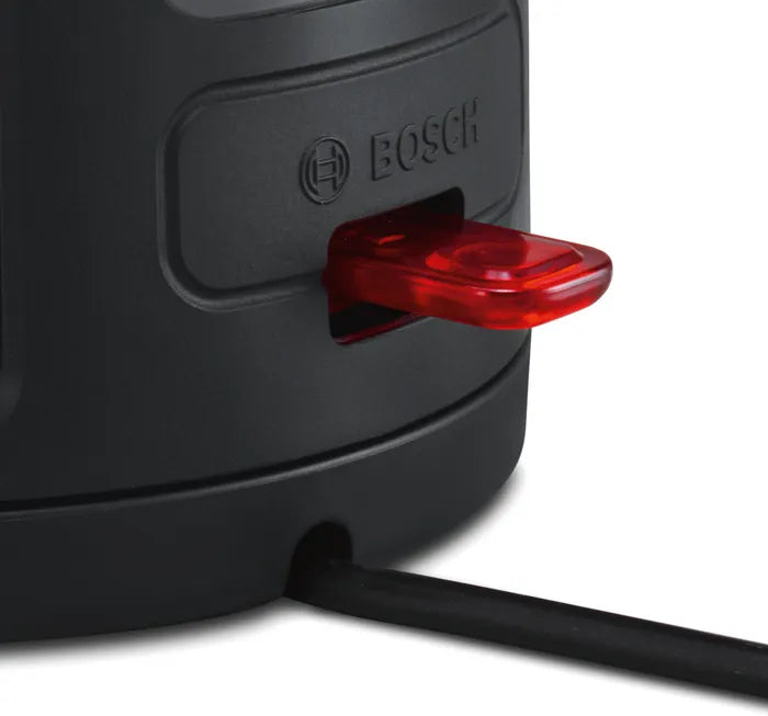 Bosch 1.7 liter Kettle Triple Safety Feature Black TWK6A033GB