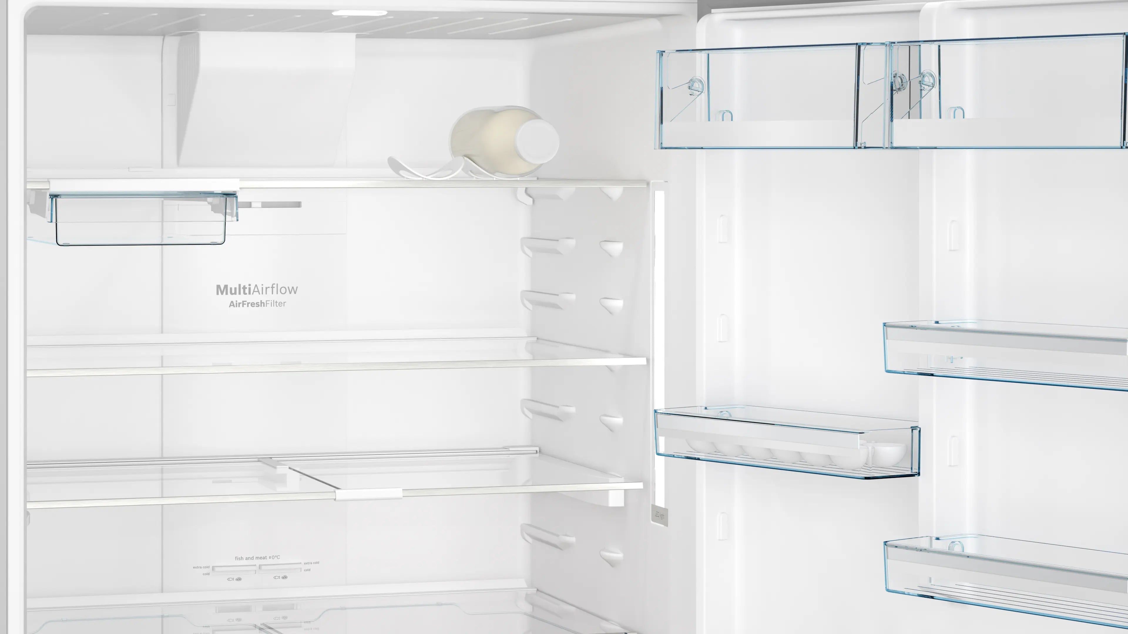 Bosch Series 6, 687 Liters Refrigerator, 186 x 86 cm, Stainless steel KDN86HIE0M