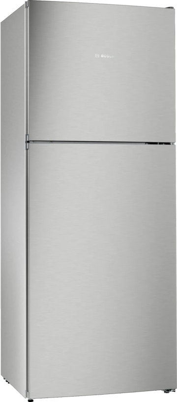 Bosch Series 2, 365 Liters Refrigerator, 186 x 70 cm Stainless steel, KDN43N120M