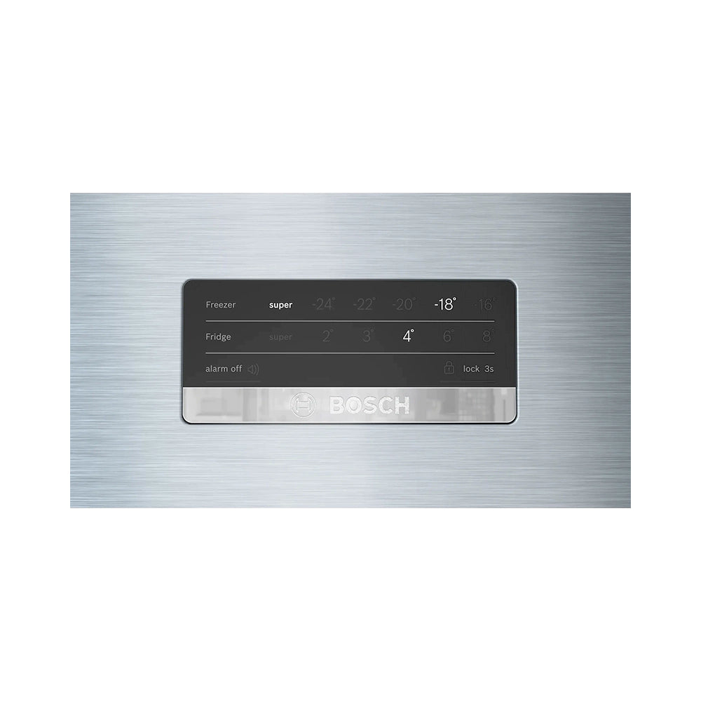 Bosch  Series 4 Top Mount Refrigerator with Vita Fresh & Multi Airflow-Stainless Steel No Frost KDN76XI30M