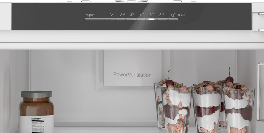 Bosch Series 6, Built-in-fridge, 321 liters, 177.2 x 55.8 cm KIR81AFD0M