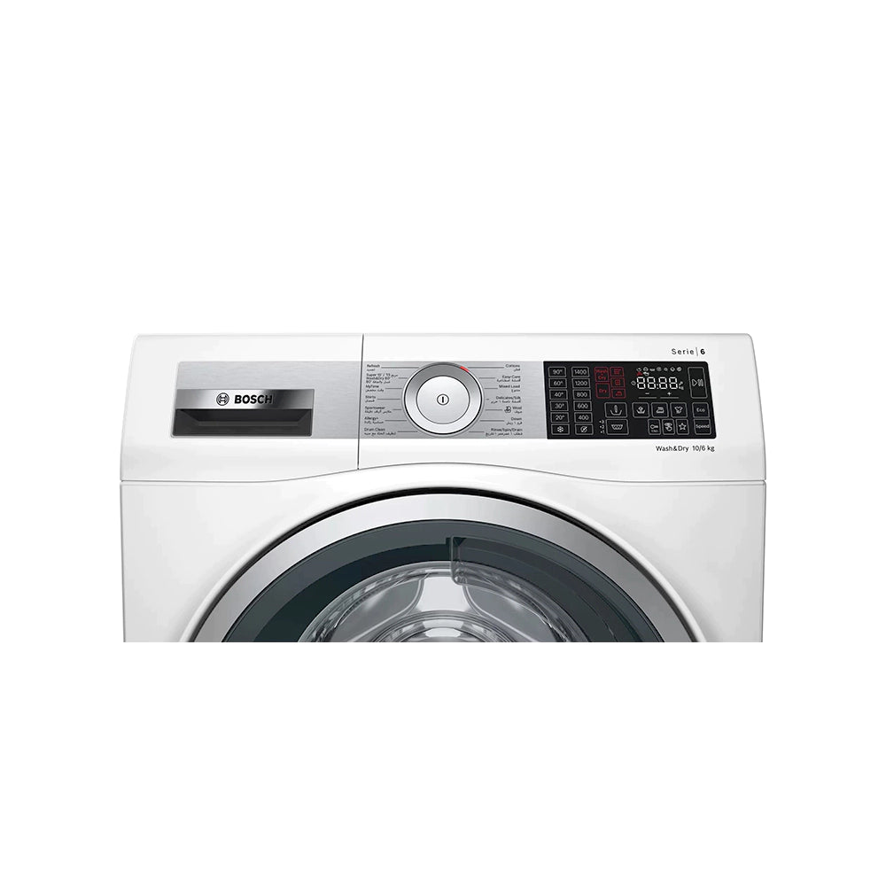 BOSCH Series 4 10/6KG Front-Load Fully Automatic Washer-Dryer WNA244X0GC