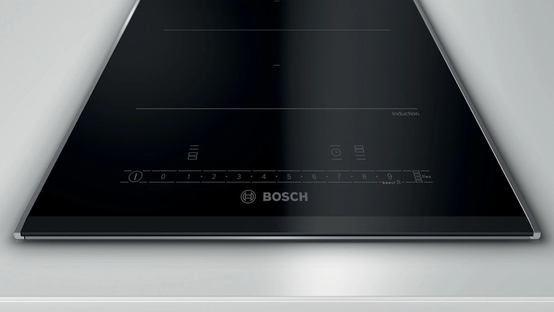 Bosch Built-in Series 6 Domino induction hob with Flex induction cooktop, 30  cm