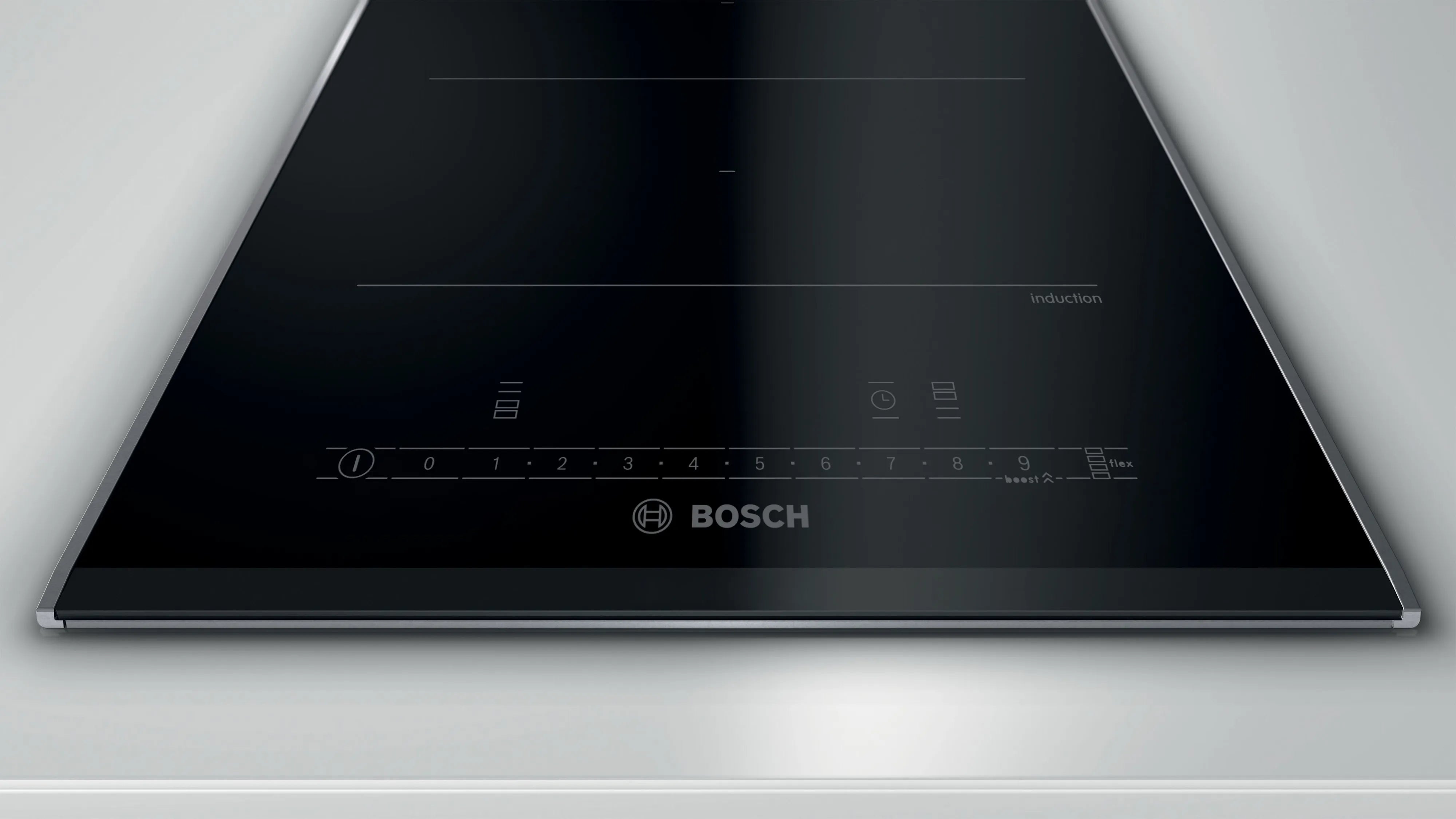 Bosch Built-in Series 6 Domino induction hob with Flex induction cooktop, 30  cm