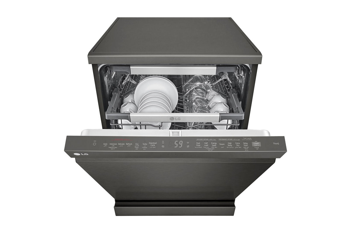 LG QuadWash Freestanding Dishwasher with True Stream & ThinQ DFC335HD