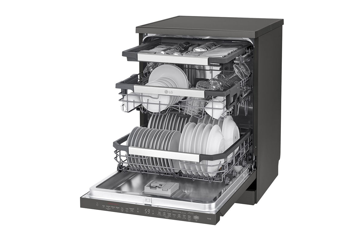 LG QuadWash Freestanding Dishwasher with True Stream & ThinQ DFC335HD